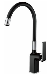 Смеситель для кухни Haiba HB73548-7 чёрный матовый